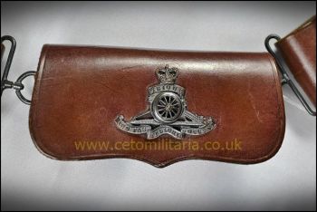 Royal Artillery Cross Belt/Cartouche