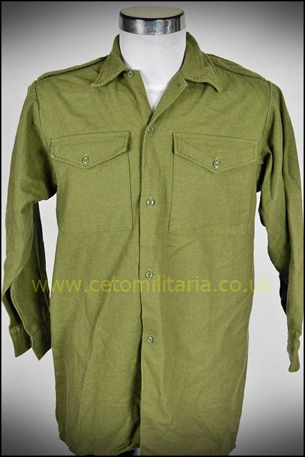 Shirt, Combat, Green KF (Various)