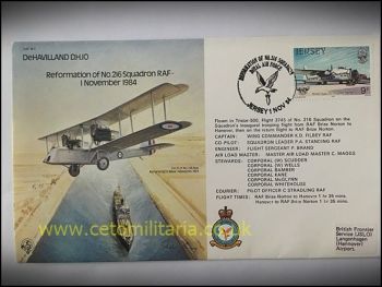 FDC - 216 Squadron Reformation 1984