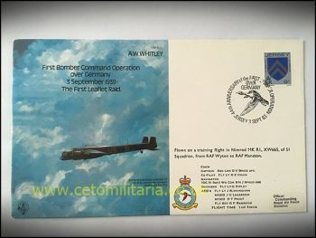 FDC - 1st Leaflet Raid 1939, 1983