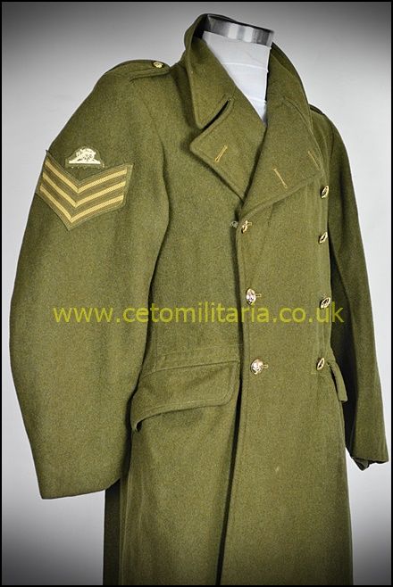 Greatcoat, RA Sgt KC 1955 (
