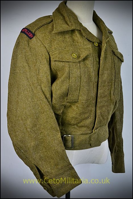BD Blouse, RA Officer 1940 Patt (35/36")