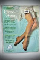 Aristoc Cotton Fresh Taupe Stockings (11-12