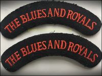 Shoulder Titles, Blues & Royals