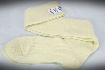 Socks, RN White Long