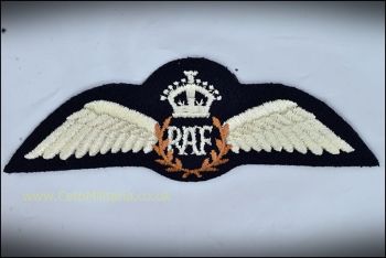 Pilot's Brevet/"Wings", RAF KC (Padded)