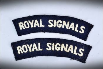 Shoulder Titles, Royal Signals