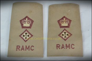 RankSlide Cream, Lt Col RAMC
