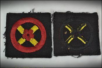 Western Command Cloth Badge