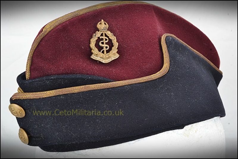 RAMC Officer Side Cap 57 58cm KC