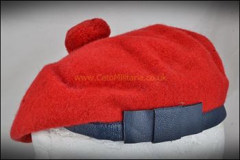 Balmoral Cap, Scarlet (59cm)