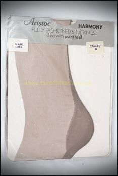 Aristoc Harmony Slate Grey Stockings (8.5)