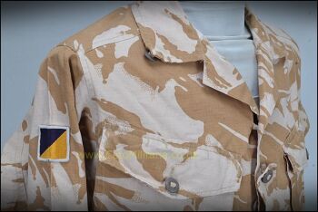 Desert DPM Combat Shirt RLC (180/96)
