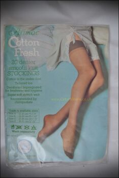 Aristoc Cotton Fresh "Illusion" Stockings (9.5/10")