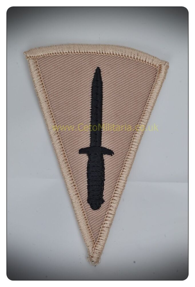 Royal Marine Cdo Dagger, Tan, Velcro