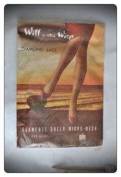 Minster Will o' the Wisp Diamond Lace Nylons (10.5)