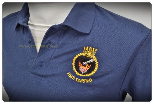 Polo Shirt, HMS Daring (Med)