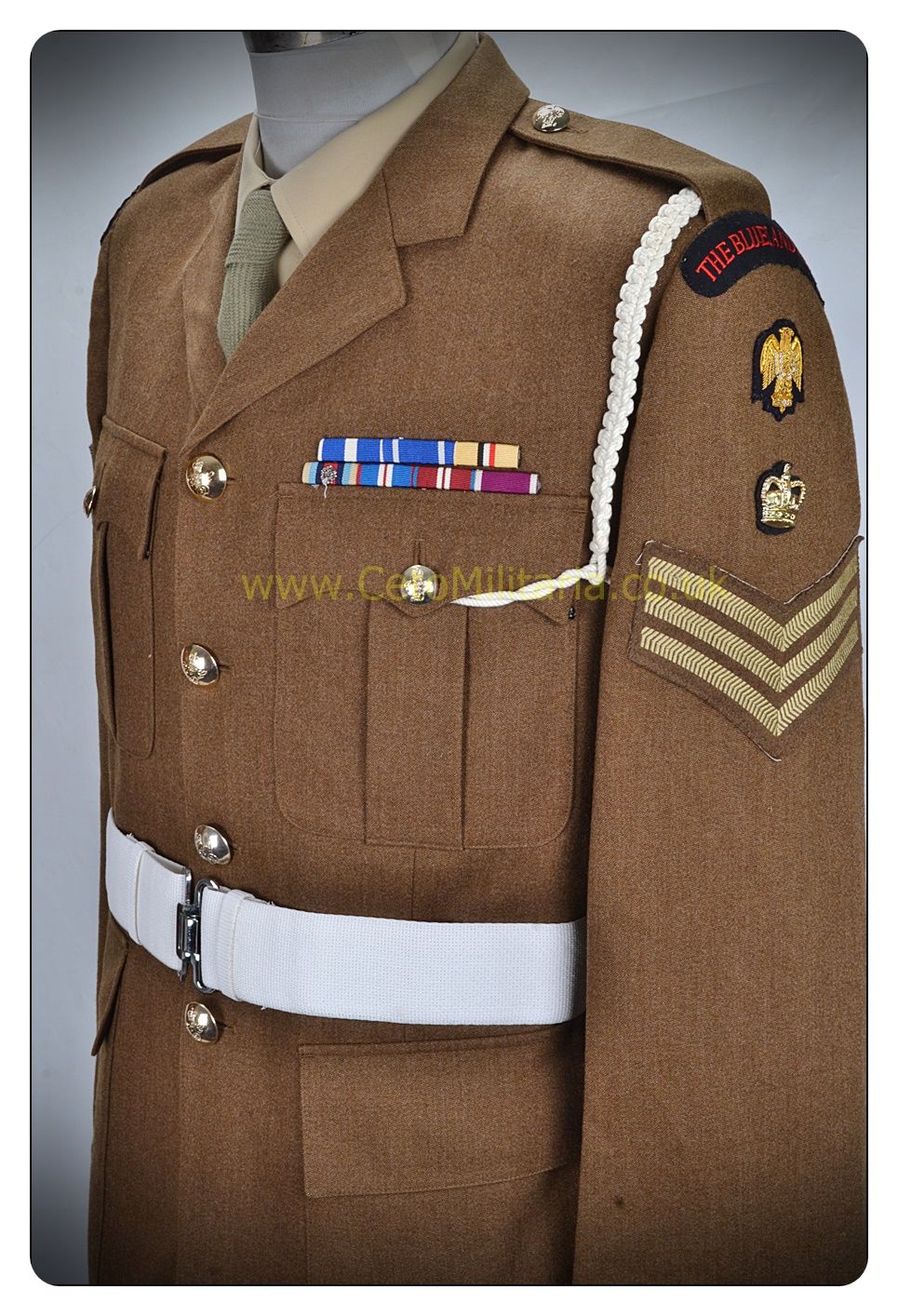 blues and royals mess dress U.S. ARMY MALE GENERAL BLUE MESS DRESS UNIFORM