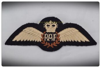 Pilot's Brevet/"Wings", RAF QC (Original) PressStud