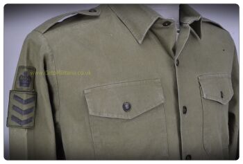 Shirt, Olive Green GS (17") RM C/Sgt
