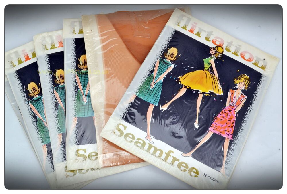 Ballito Flirtation "Blush Apricot" Nylons (10)