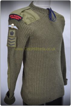 Wool "Wooly Pully" Jumper, RM CSgt Para (37/39")