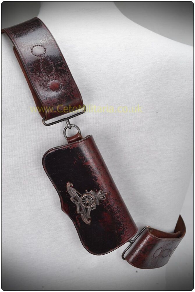 Royal Artillery Cross Belt/Cartouche