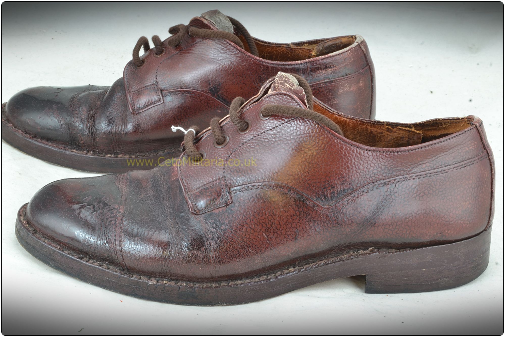 靴 NOS w Box England Brown Officer Shoes British Army Mens officers Shoes Grade 1 Brown – Becketts