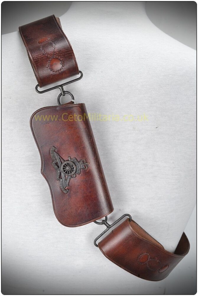 Royal Artillery Cross Belt/Cartouche