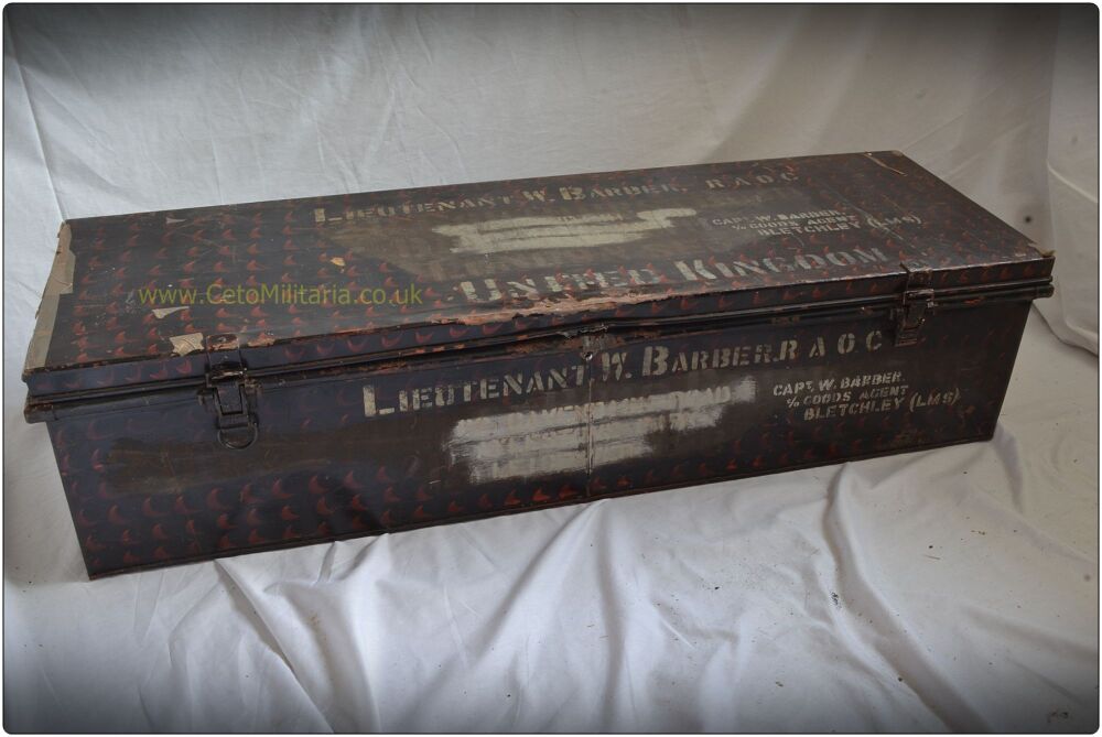 Trunk, Tin (RAOC)