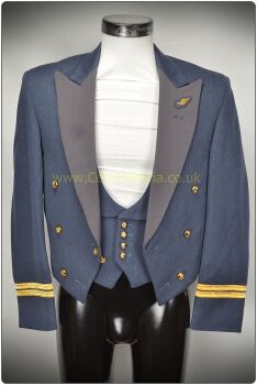RAF No5 Mess Jacket/Wstct (40/41") Flt Lt Nav