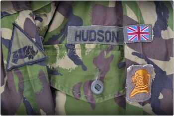 DPM Combat Jacket/Shirt (180/104) 1AmdDiv Diver "Hudson"