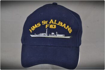 Cap, RN "HMS St Albans"