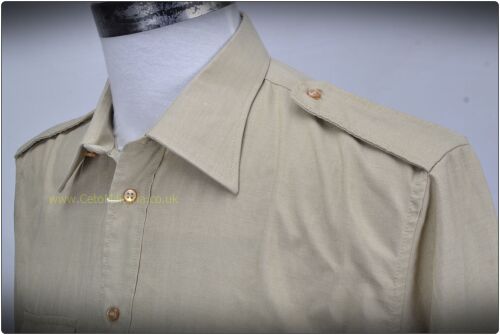 Shirt, Khaki Italian (15.5