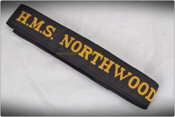 RN Cap Tally, HMS Northwood (NEW)