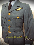 Service Dress Tunic WW2, RAF Flt Lt Observer, Pre-'42?, KC
