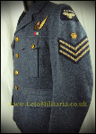 Service Dress Tunic WW2, RCAF Flt Sgt AG, '41?, KC
