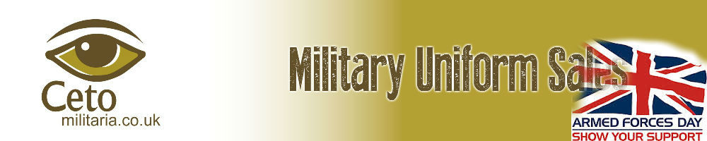 Ceto Military Uniforms, site logo.