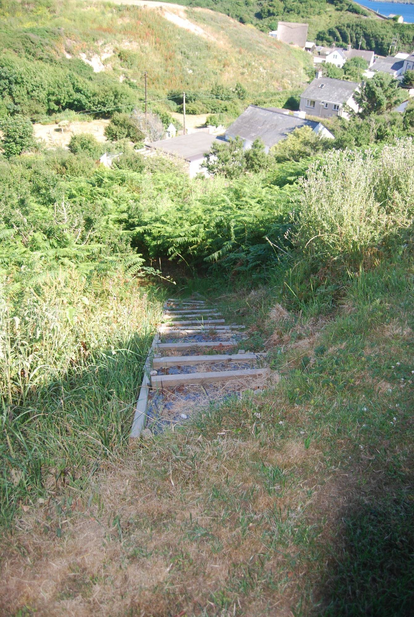 Hillside path