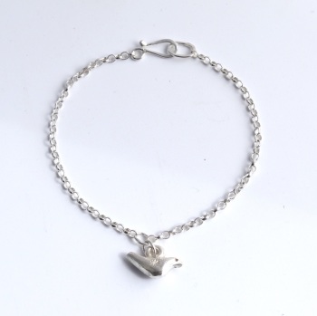 Silver Bird Bracelet