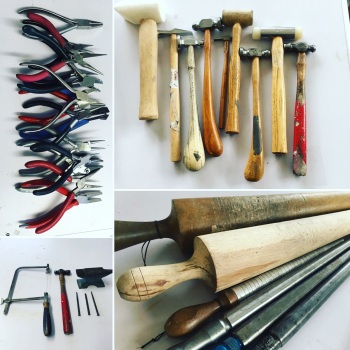 Make silver jewellery 4 week course Thursday mornings Start January 2025 near Bere Alston, Devon.
