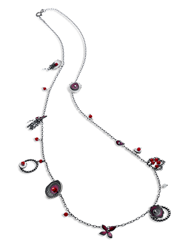 Cathy-newell-price-red-enamel-necklace