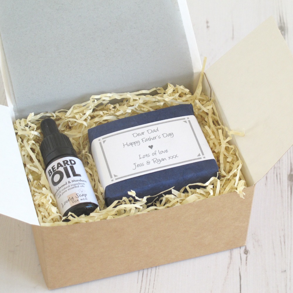 Personalised Men's Grooming Gift Set