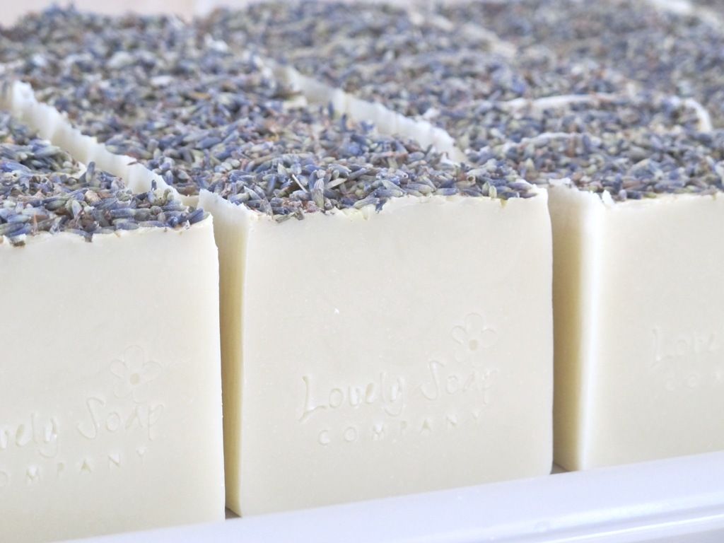 Lovely Soap Co wild lavender handmade soap 