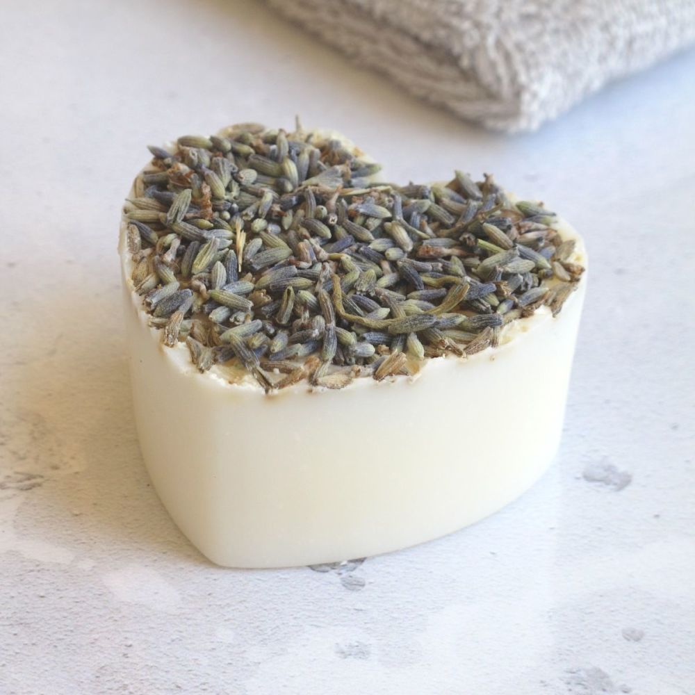 Wild Lavender Heart Soap by Lovely Soap Company