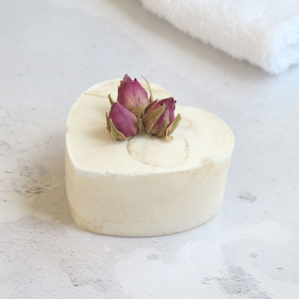 Rose Geranium Heart Soap by Lovely Soap Company