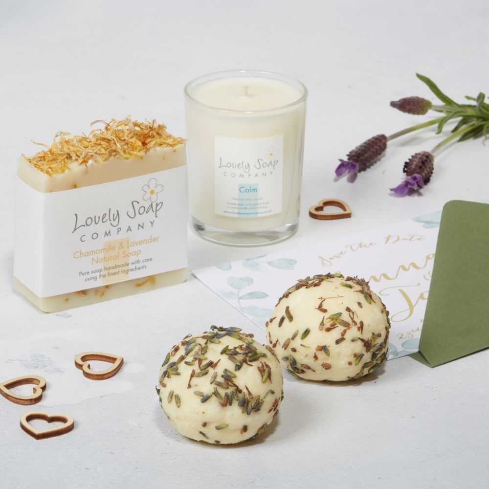 Personalised Bridesmaid Thank You Pamper Gift Box by Lovely Soap Company