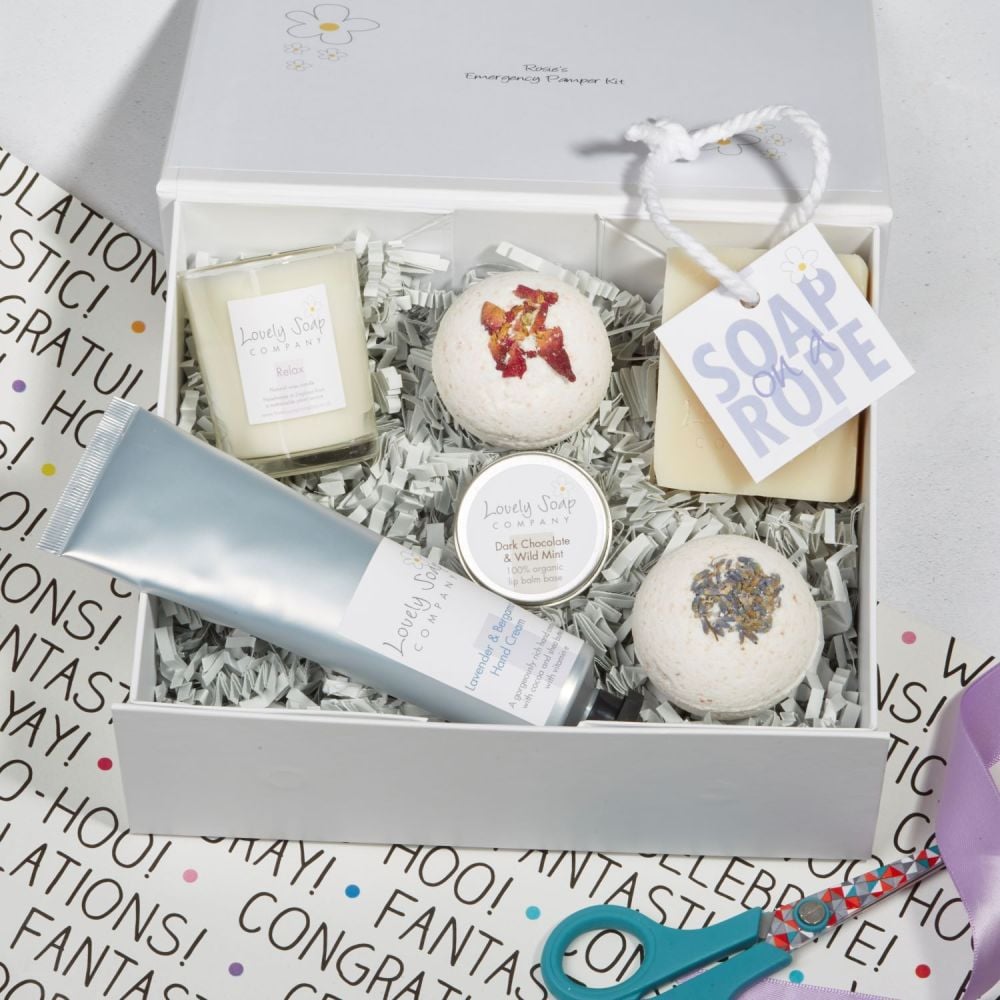 Student Survival Pamper Kit by Lovely Soap Company