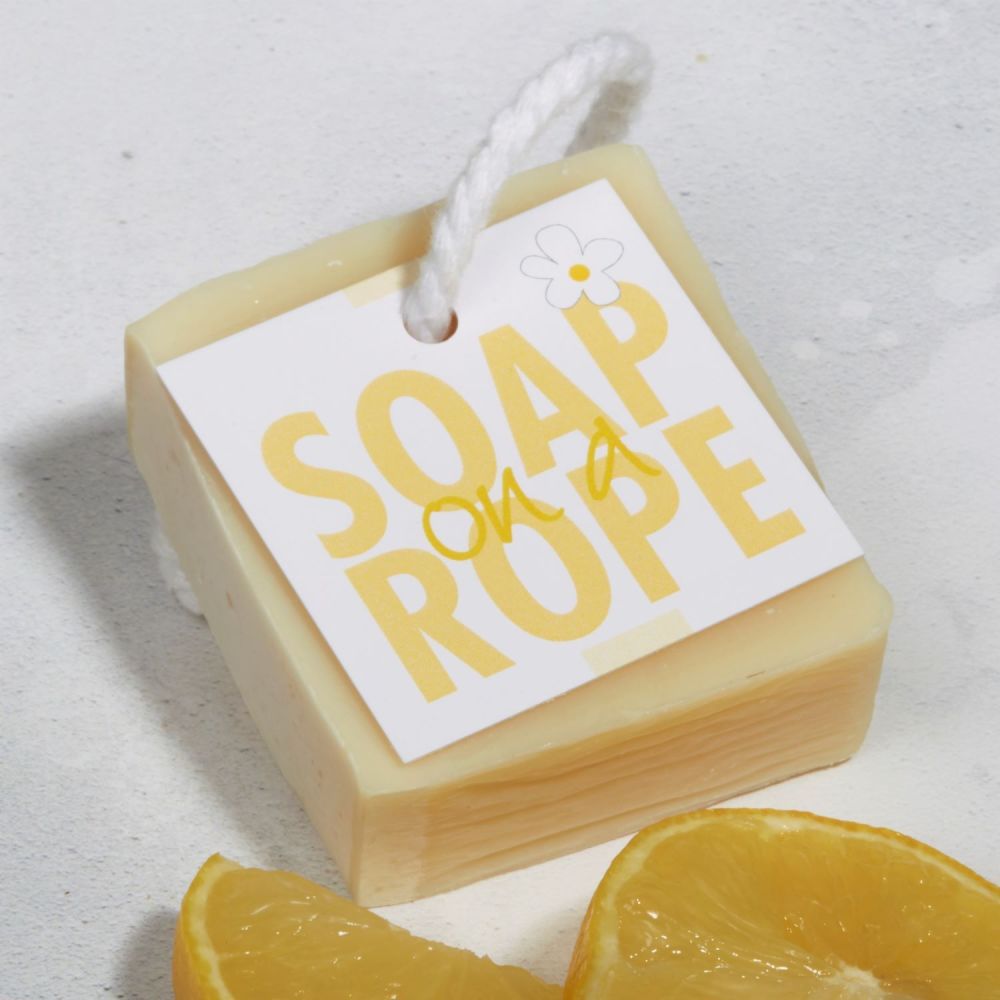 Grapefruit & Lemongrass Soap on a Rope