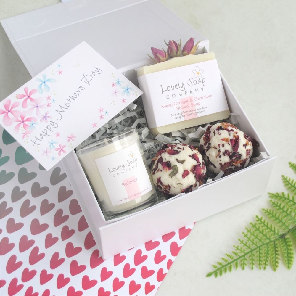 Personalised Mothers Day Pamper Gift by Lovely Soap Co